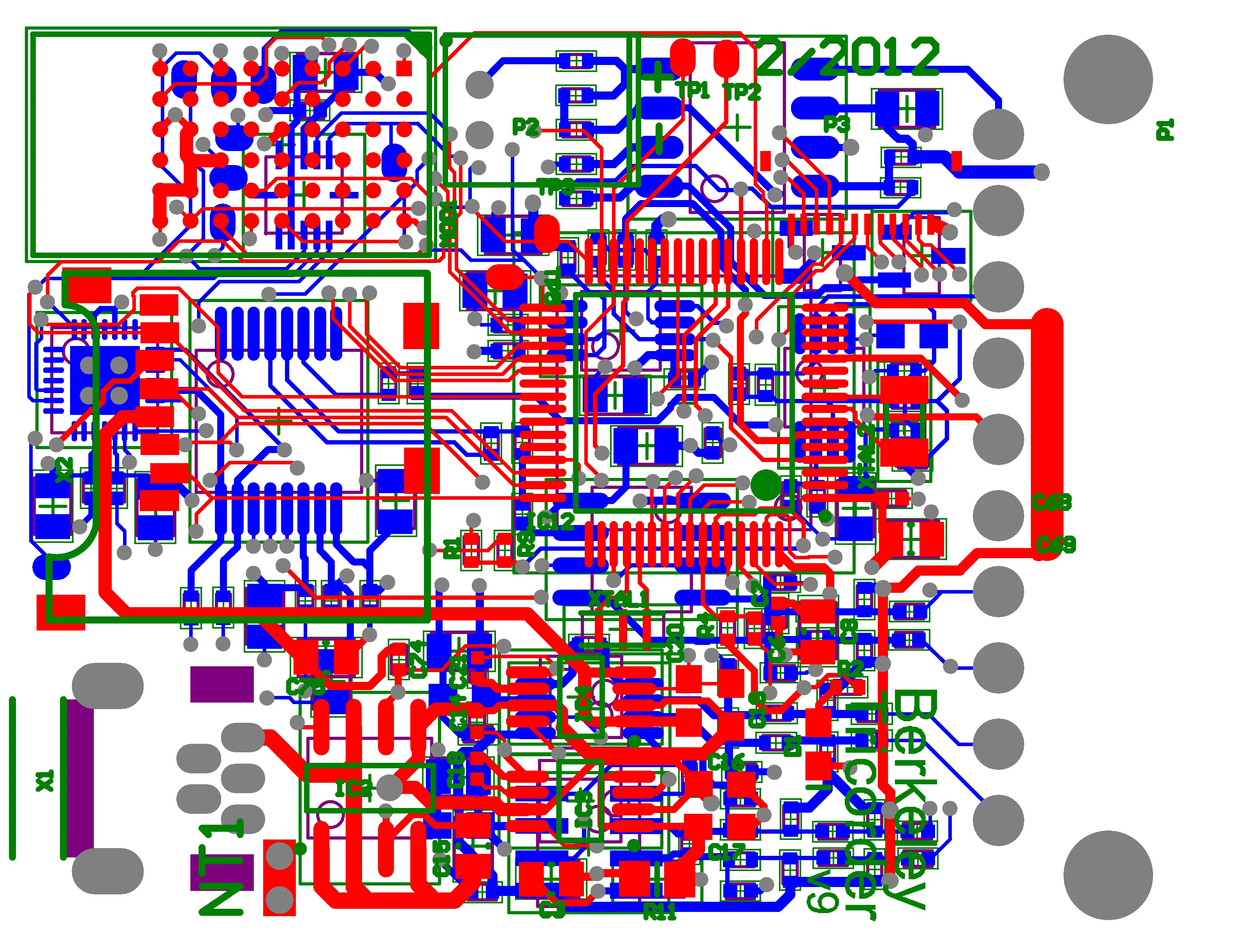 Detailed Berkeley Tricorder circuit-board design sheet